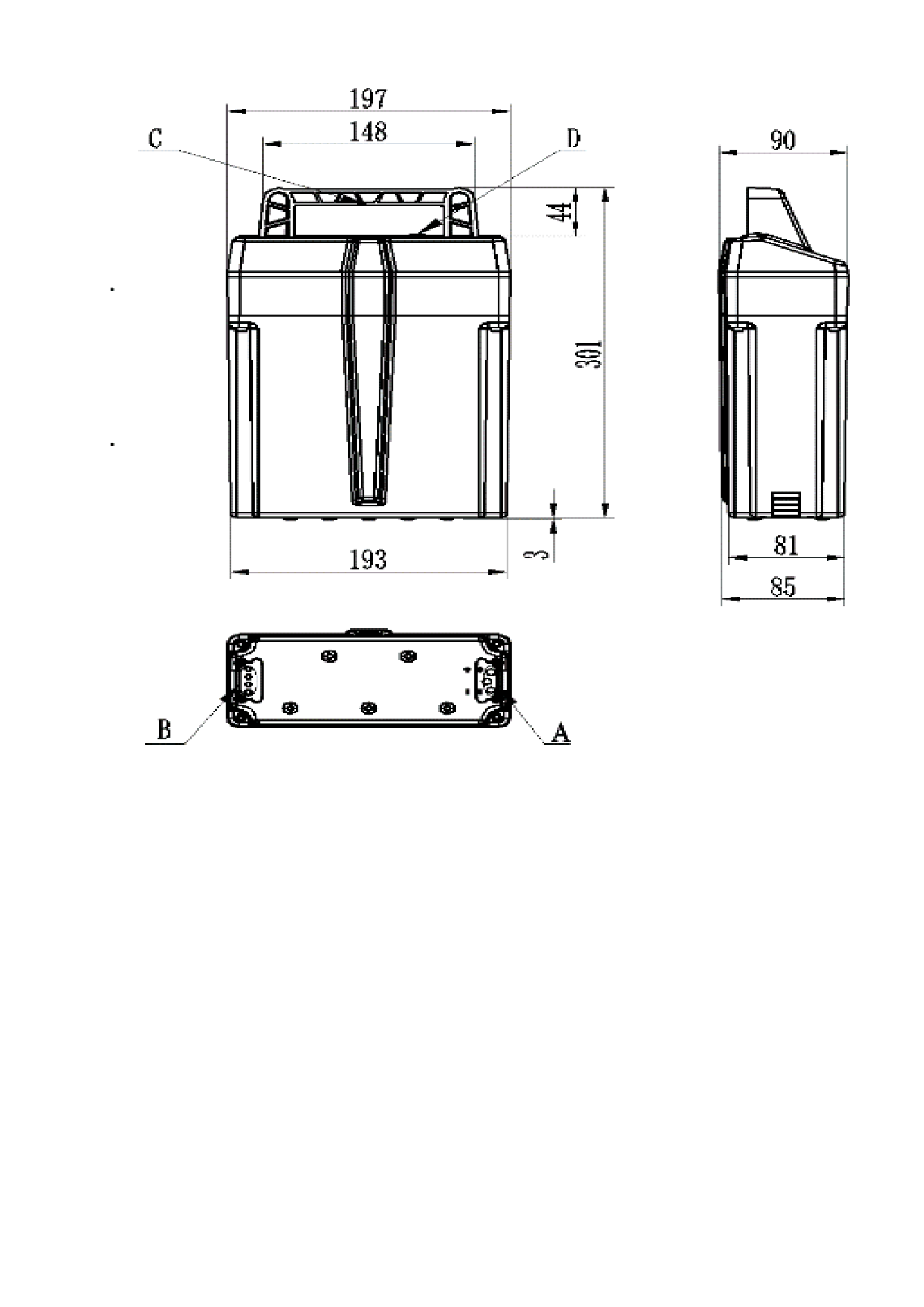 Аккумулятор тяговый для тележки MSP-20 EIKTO Tech 20Ah 24V